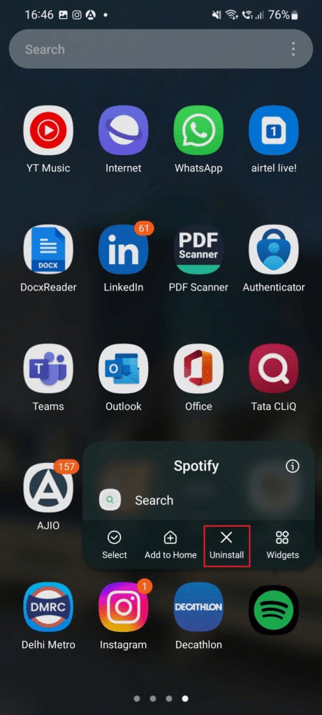 Tap on Uninstall. 11 Ways to Fix Spotify Randomly Skipping Songs