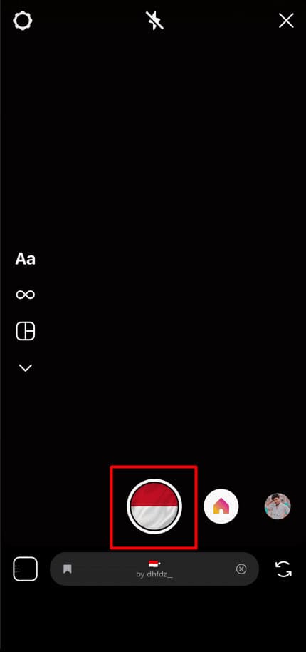 The new filter may be found by swiping right on the bottom-of-the-screen icons when you return to the camera.