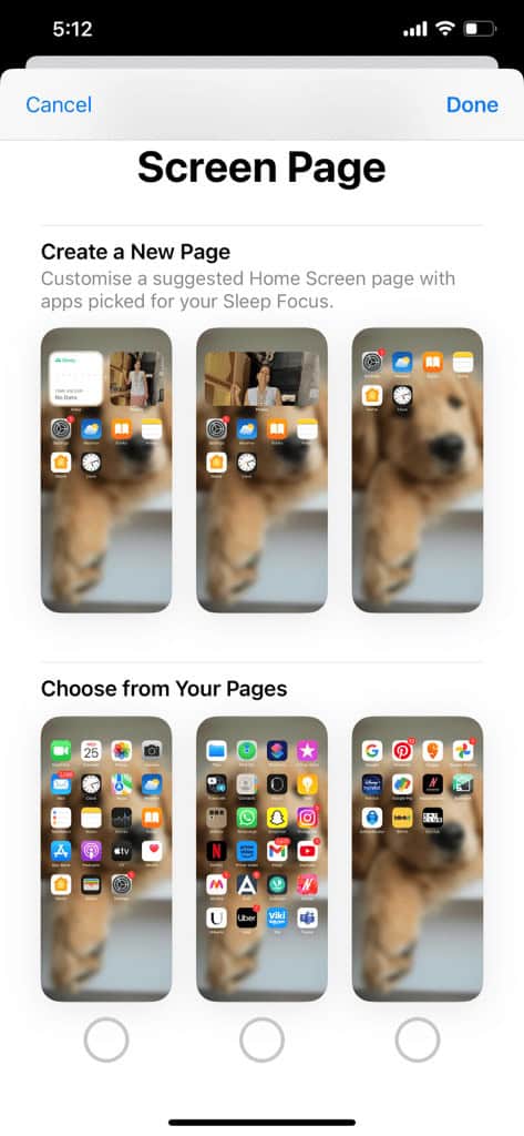 Then, tap on the selection box under the selected Home Screen page to uncheck it | can’t find app on iPhone