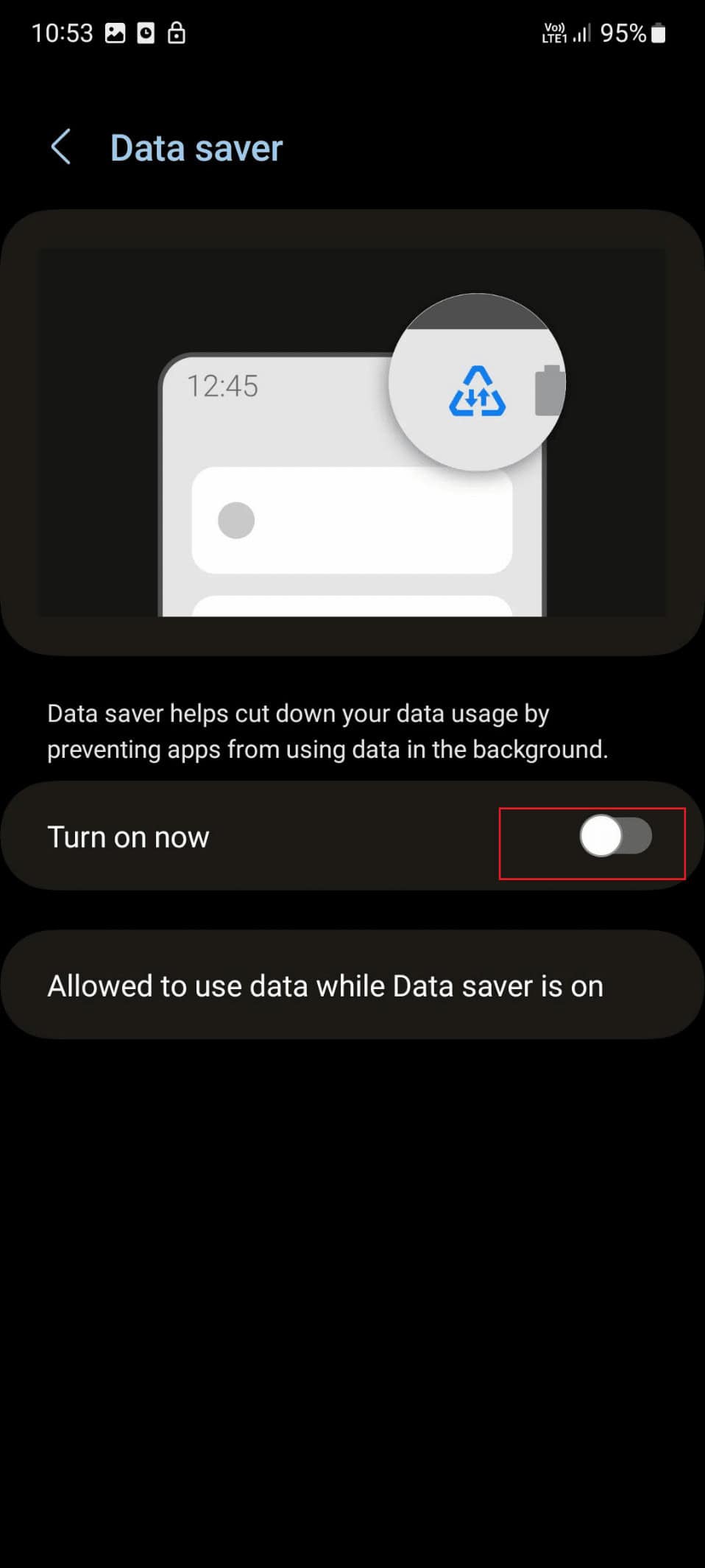 turn off data saver. Fix Snapchat Filters Not Working