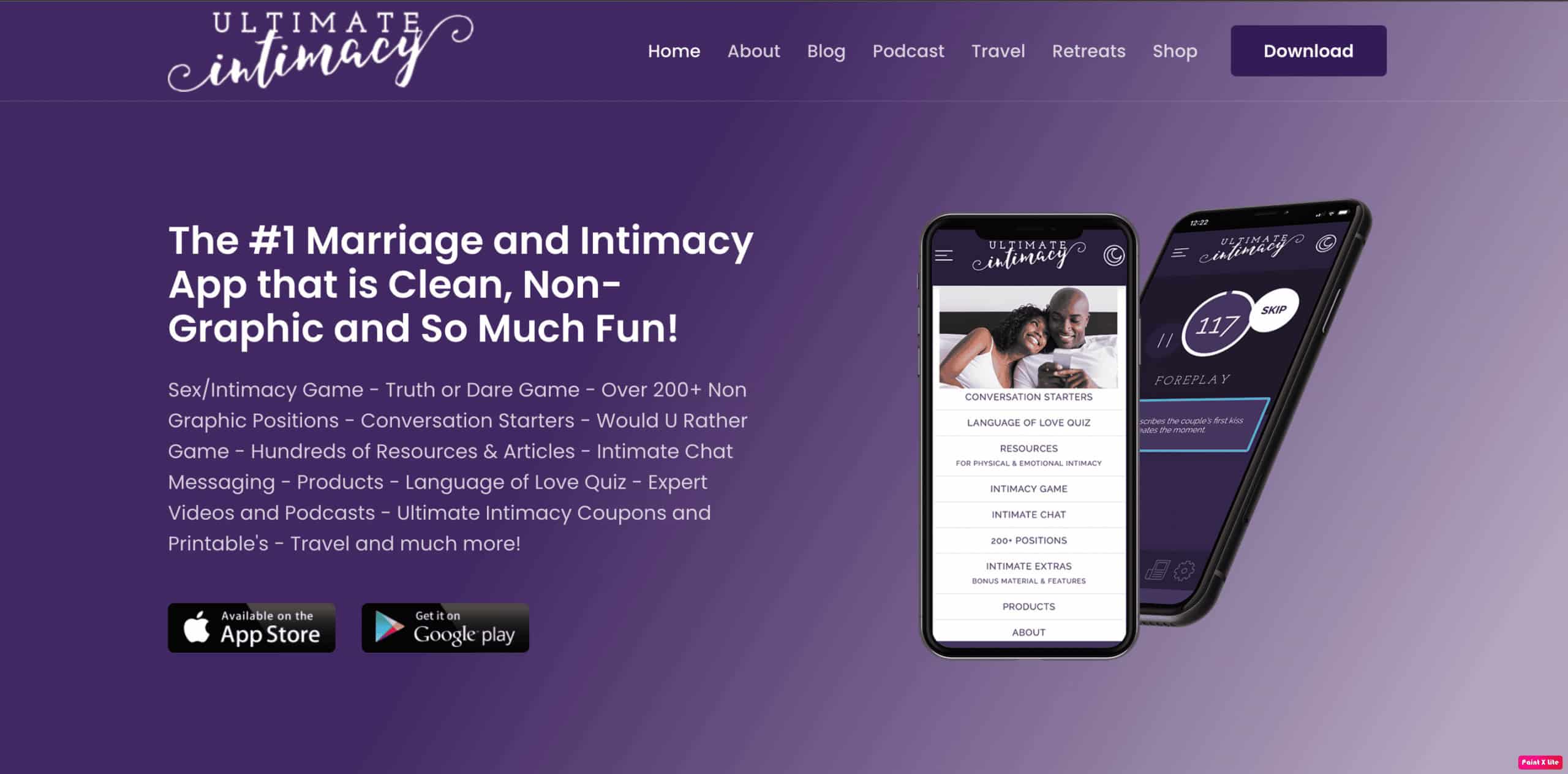 ultimate intimacy homepage