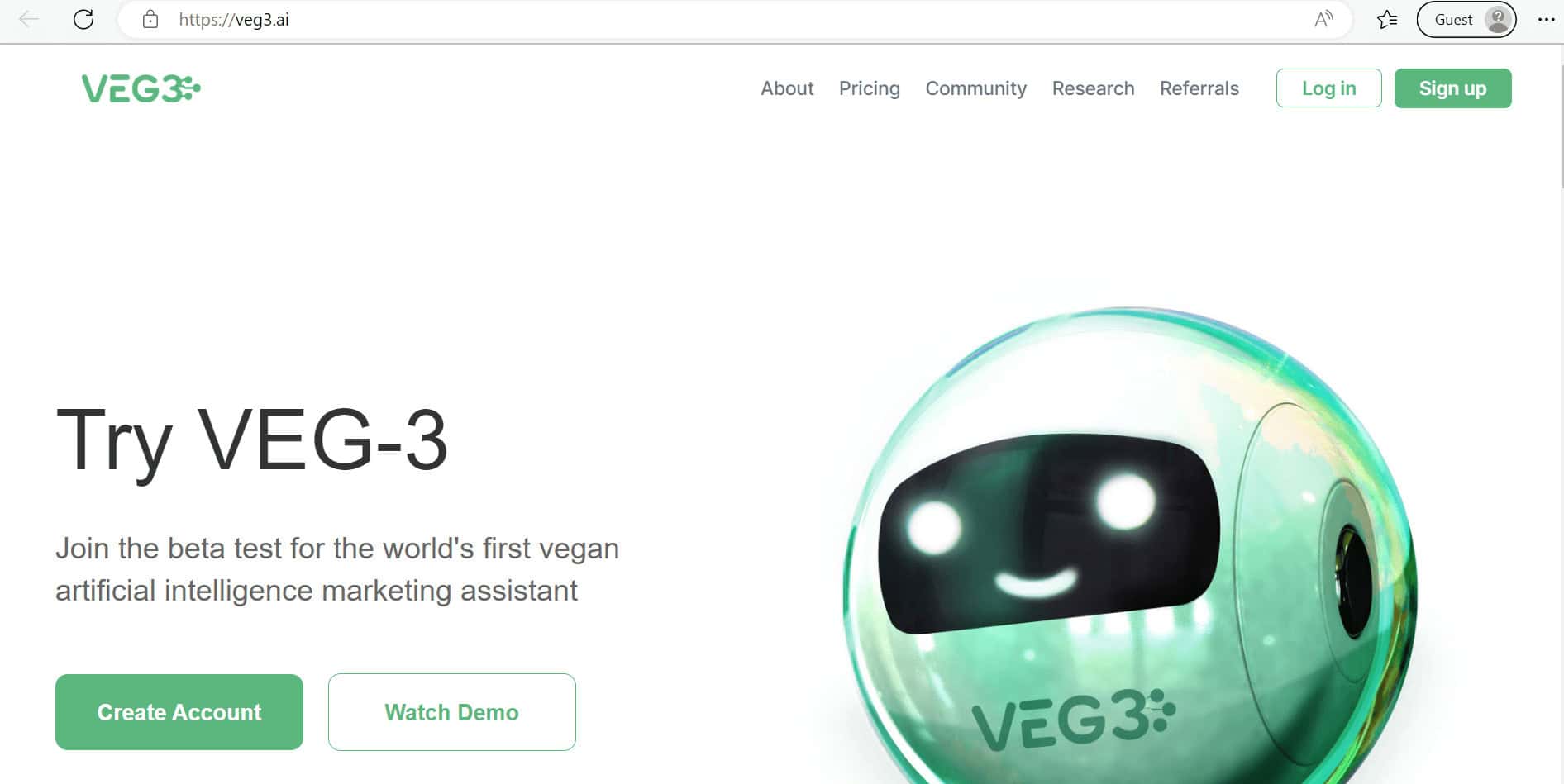 VEG3. Top 23 Best Free AI Writing Tools