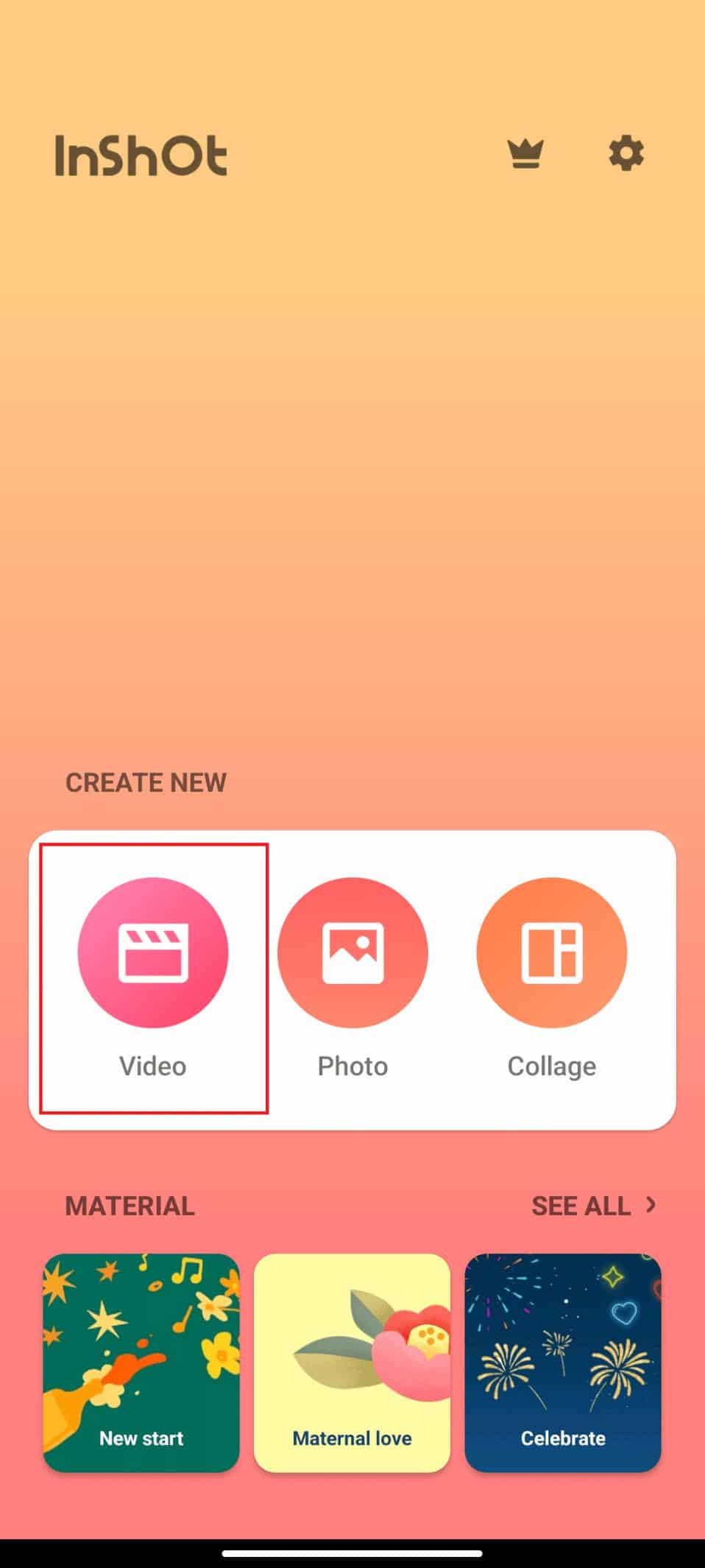 Video on InShot | How to Unblur a Video on Android