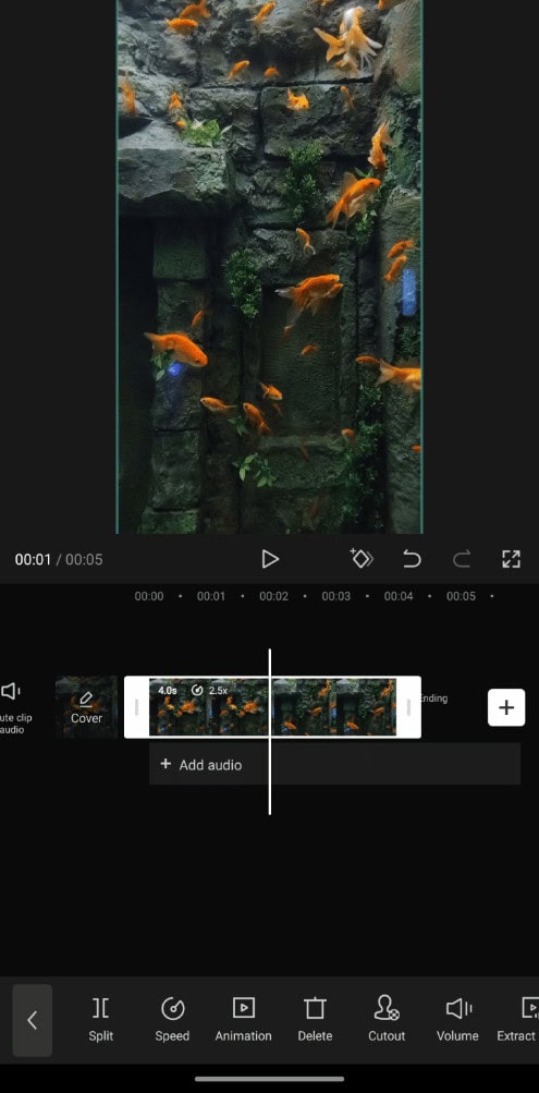 you can save by tapping on the Up Arrow icon at the top right of the screen.