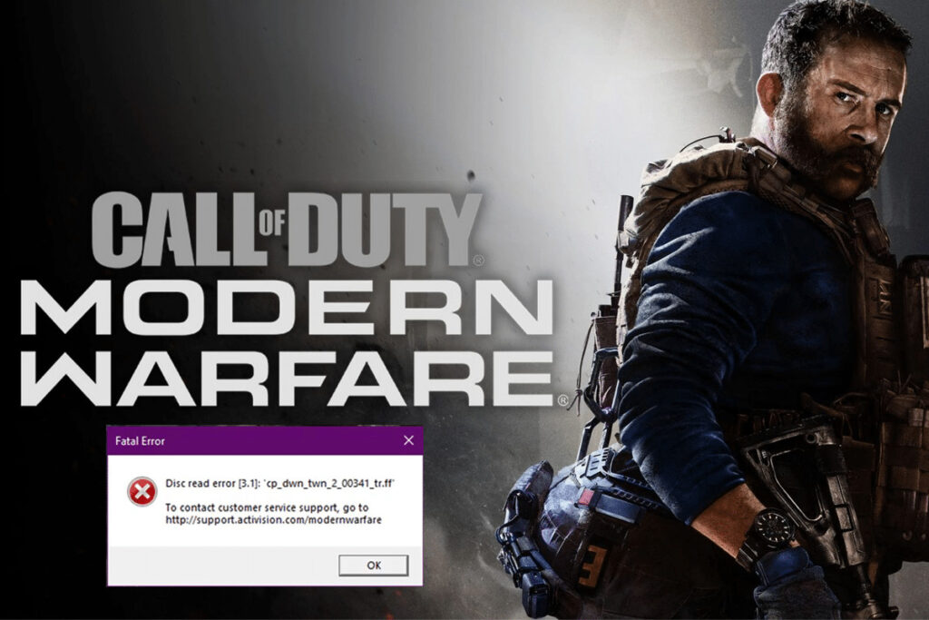 Fix Call of Duty Modern Warfare Disc Read Error 3.1