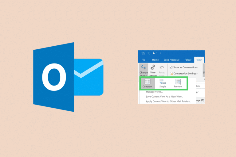 How To Change View In Outlook To Default TechCult