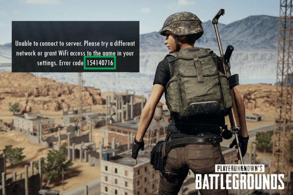 Fix PUBG Error Code 154140716