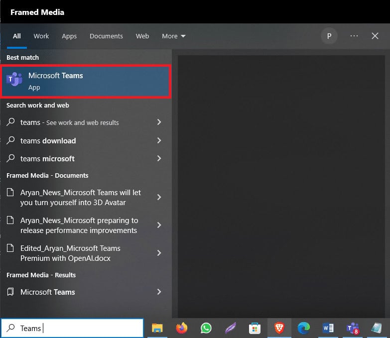 Launch Microsoft Teams on your laptop | How to Tag and Mention Everyone in Teams Group Chat