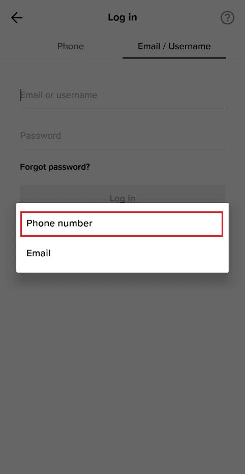 Tap on Phone number