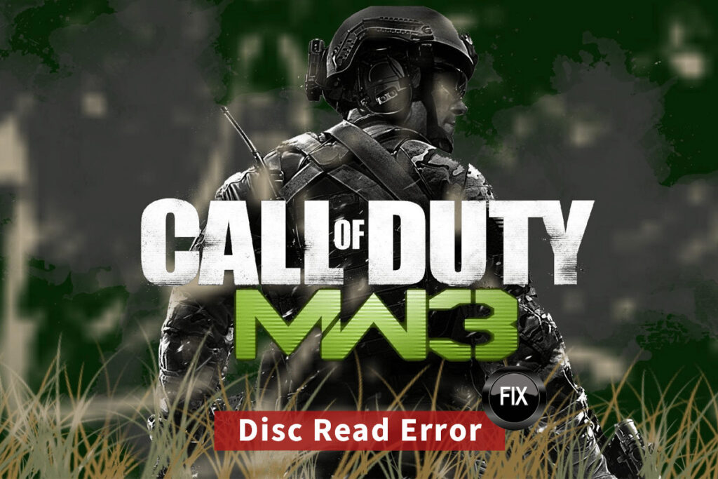 Fix Call of Duty MW3 Disc Read Error