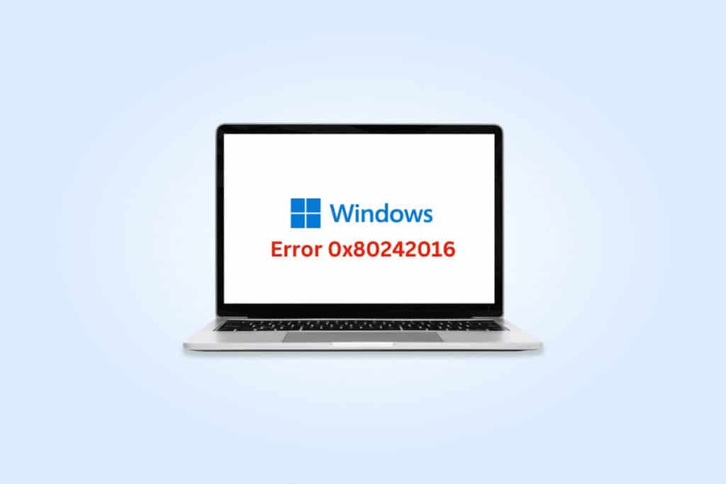 How to Fix Windows Update Failed with Error 0x80242016