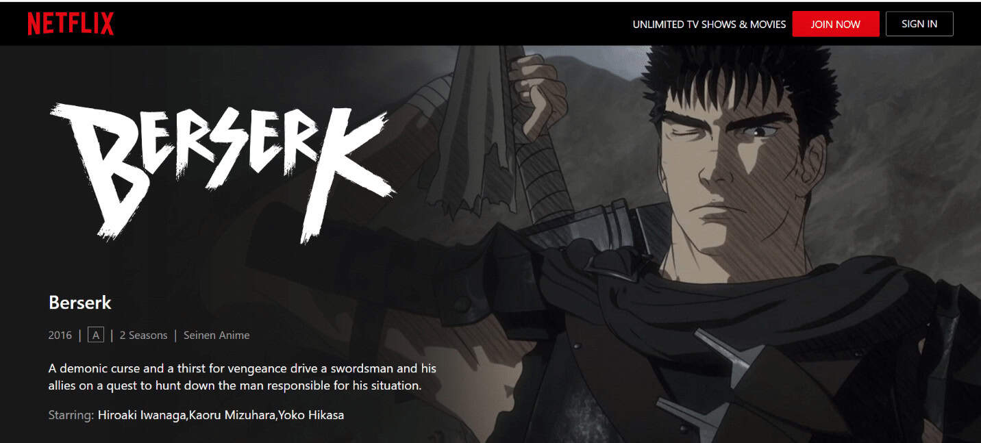 Berserk. is Tokyo Ghoul gory