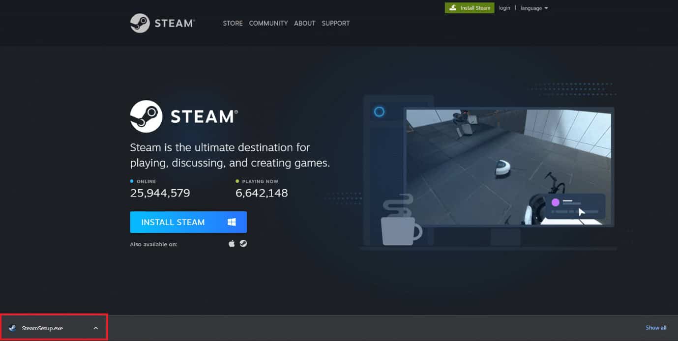 Click on the downloaded file to install the application. 8 Fixes for Steam Link Setup No Host Computers Found