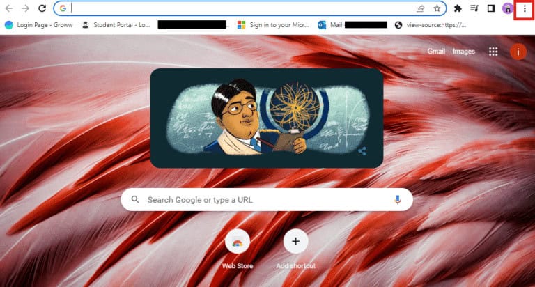 Click on three dots icon. Fix Omegle Mic Not Working