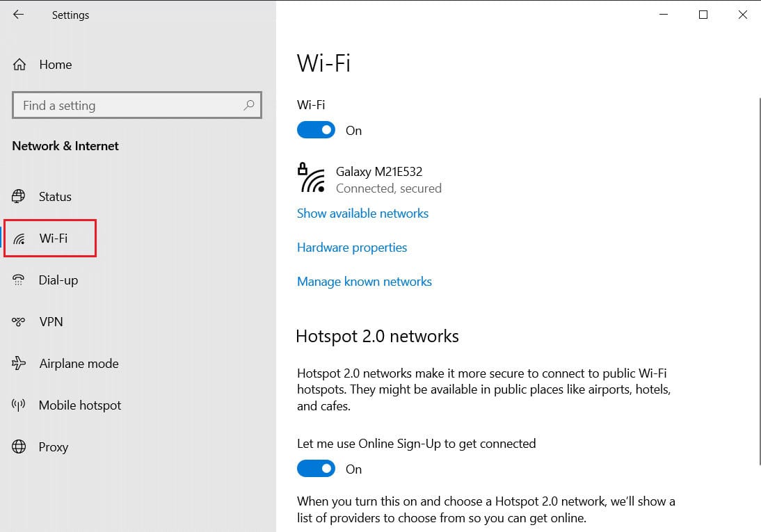 Click on WiFi. 8 Fixes for Steam Link Setup No Host Computers Found