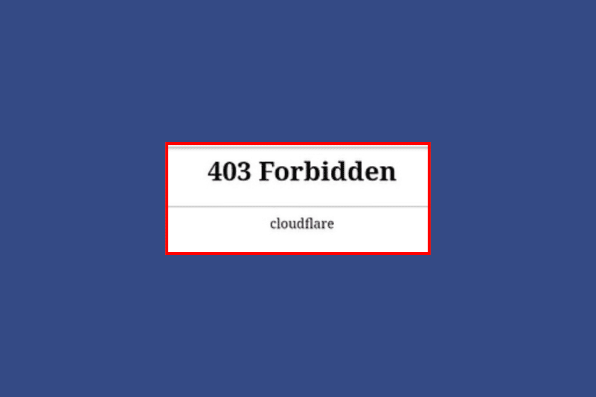 How to Fix Error 403 Forbidden on Cloudflare ← Web Pop