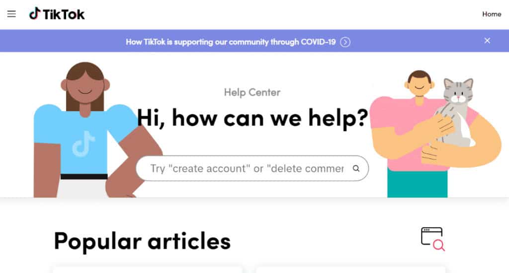 Contact TikTok Support Team