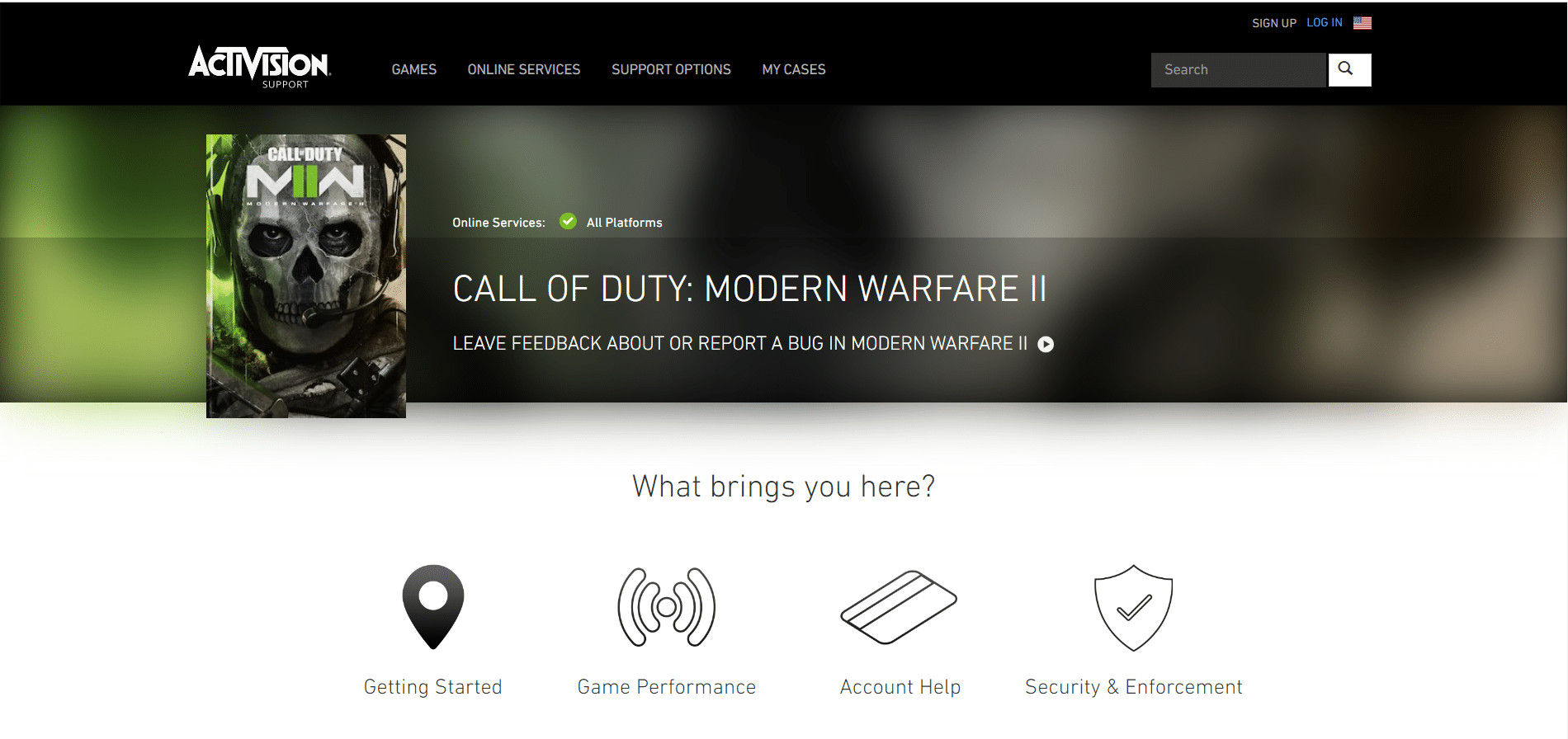 Customer support. Fix Modern Warfare 2 Error 0X887A0005