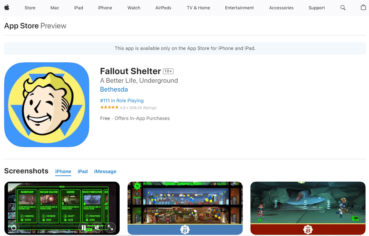 Fallout Shelter