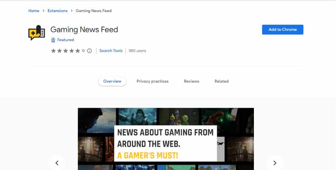 Gaming News Feed