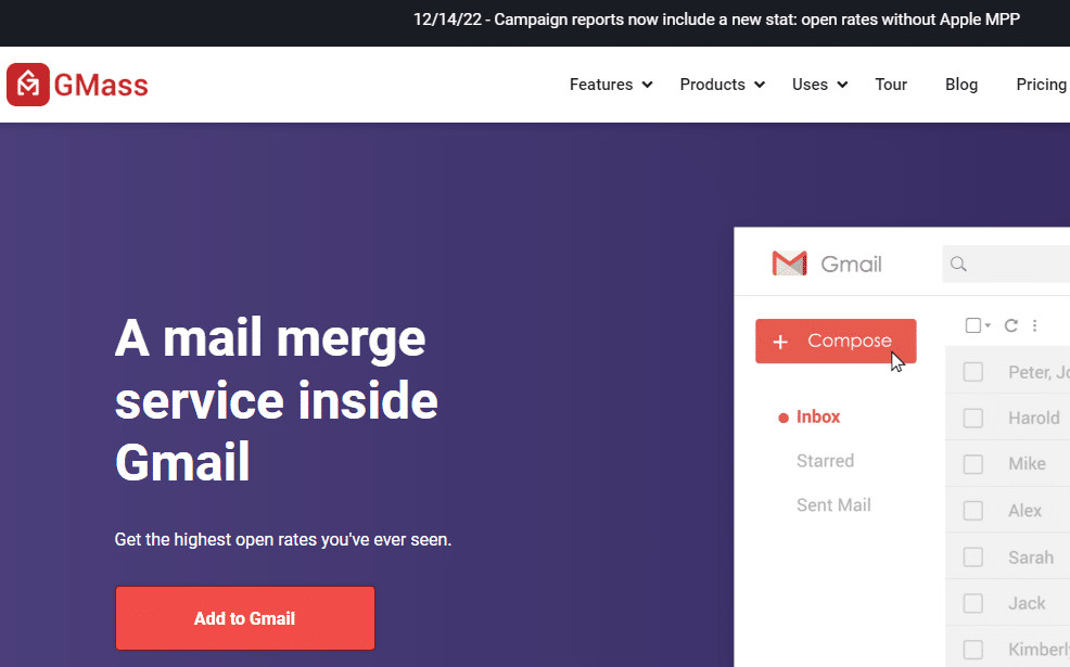 Gmass. 37 Best Email Finder Tools