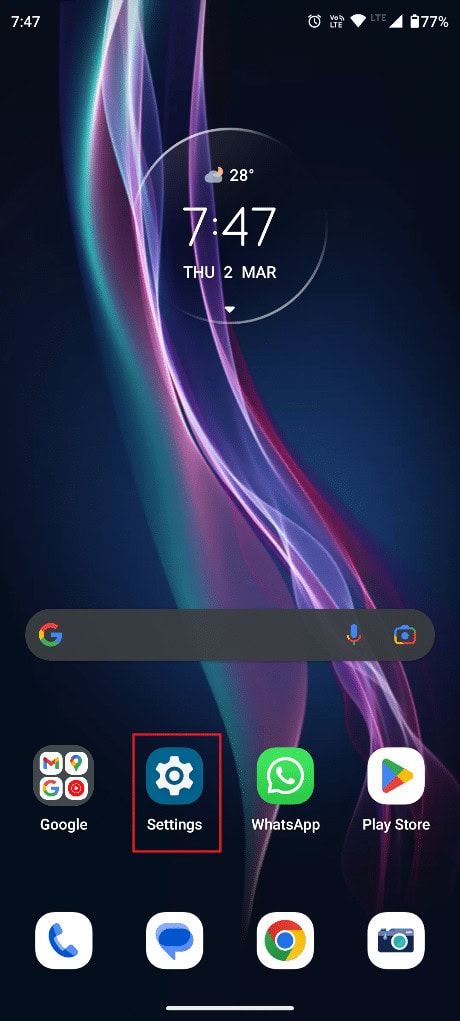 Go to the Settings of your device. Fix PUBG Mobile Login Problem
