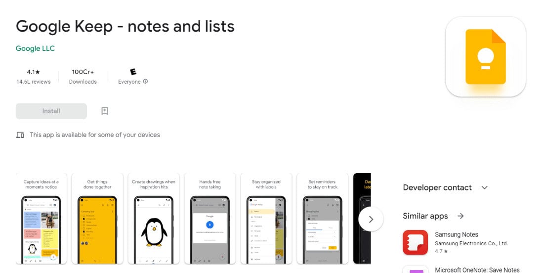 Google Keep