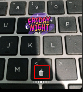 drag it to the dustbin icon. How to Remove Snapchat Filters from the Saved Photo