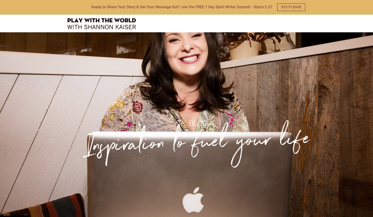 Play With the World. 51 Best Inspirational Blogs About Life