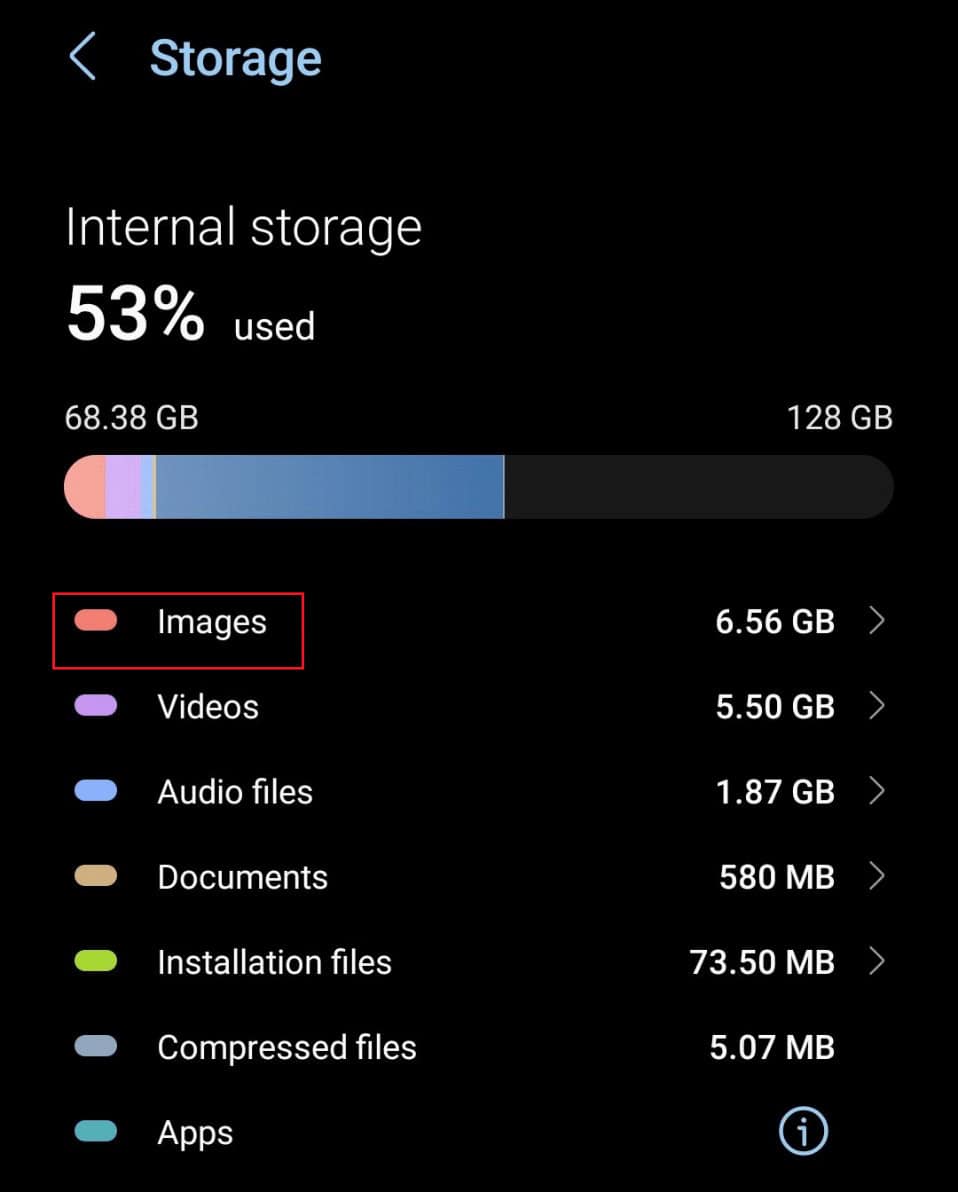 choose any of the folders as per your preference