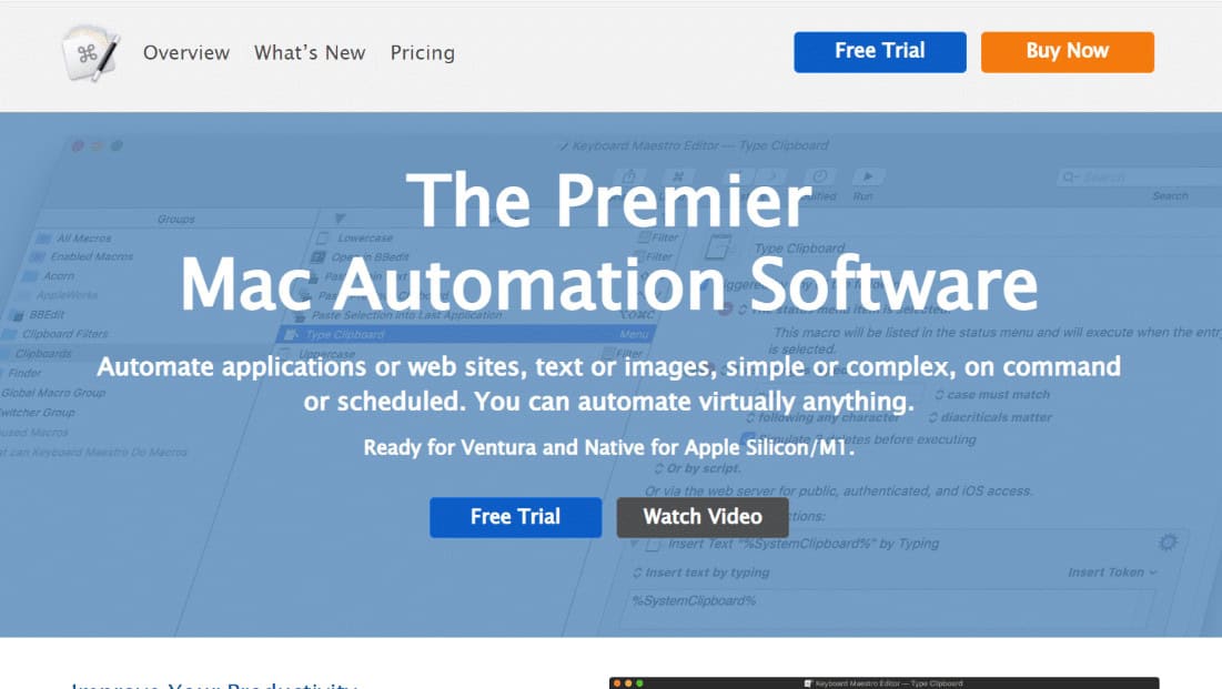 Keyboard Maestro. Top 20 Best Mac Clipboard Manager Apps 