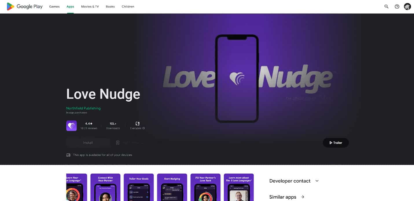 Love Nudge. 23 Best Relationship Apps for Couples