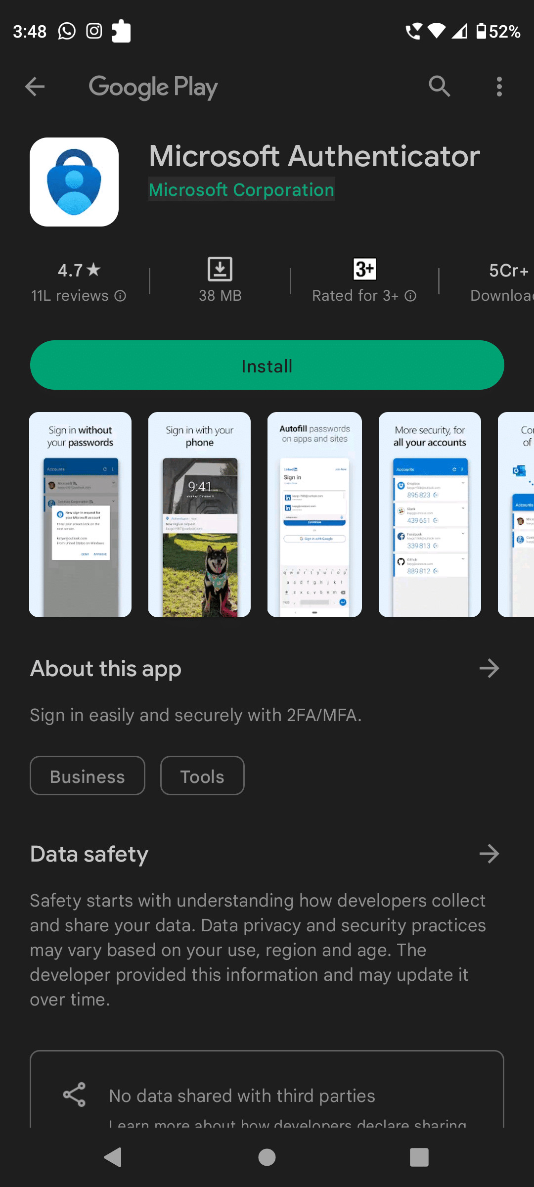 Microsoft Authenticator | signs your phone is hacked