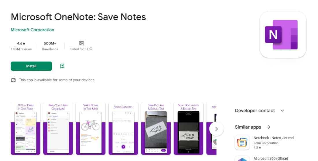 Microsoft OneNote