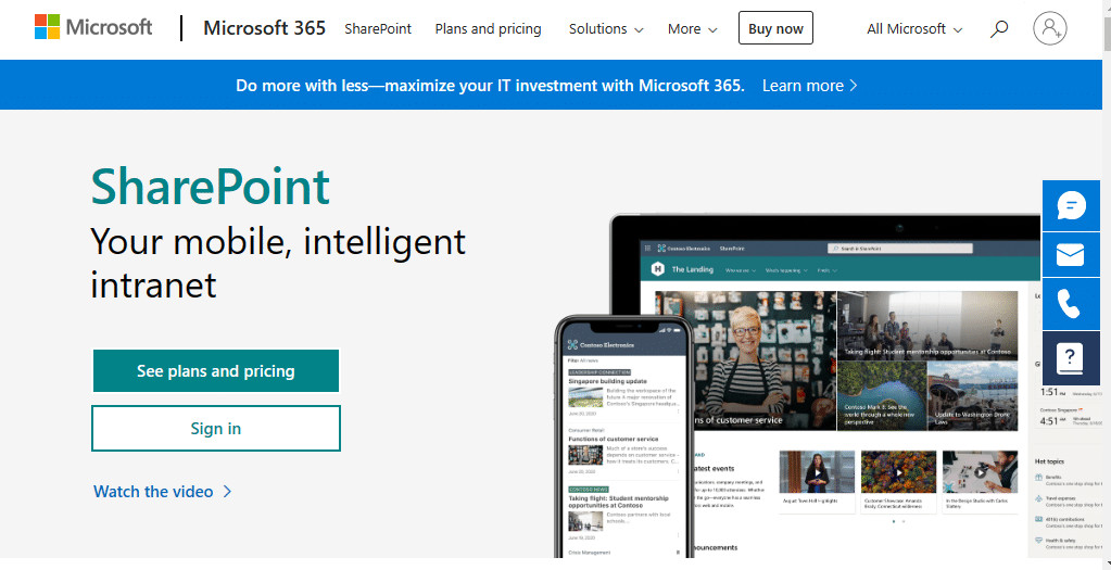Microsoft SharePoint. SharePoint On Premise versions