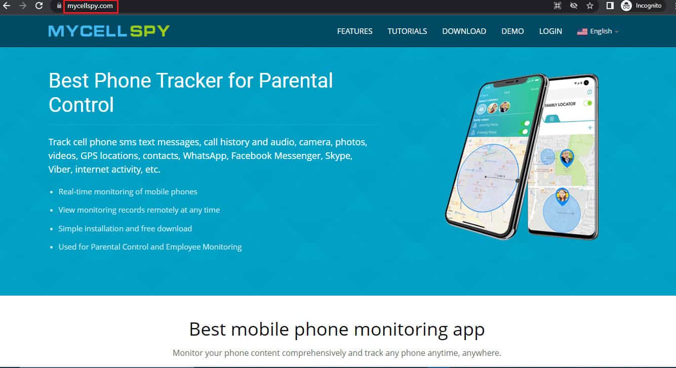 MYCELLSPY official webpage 