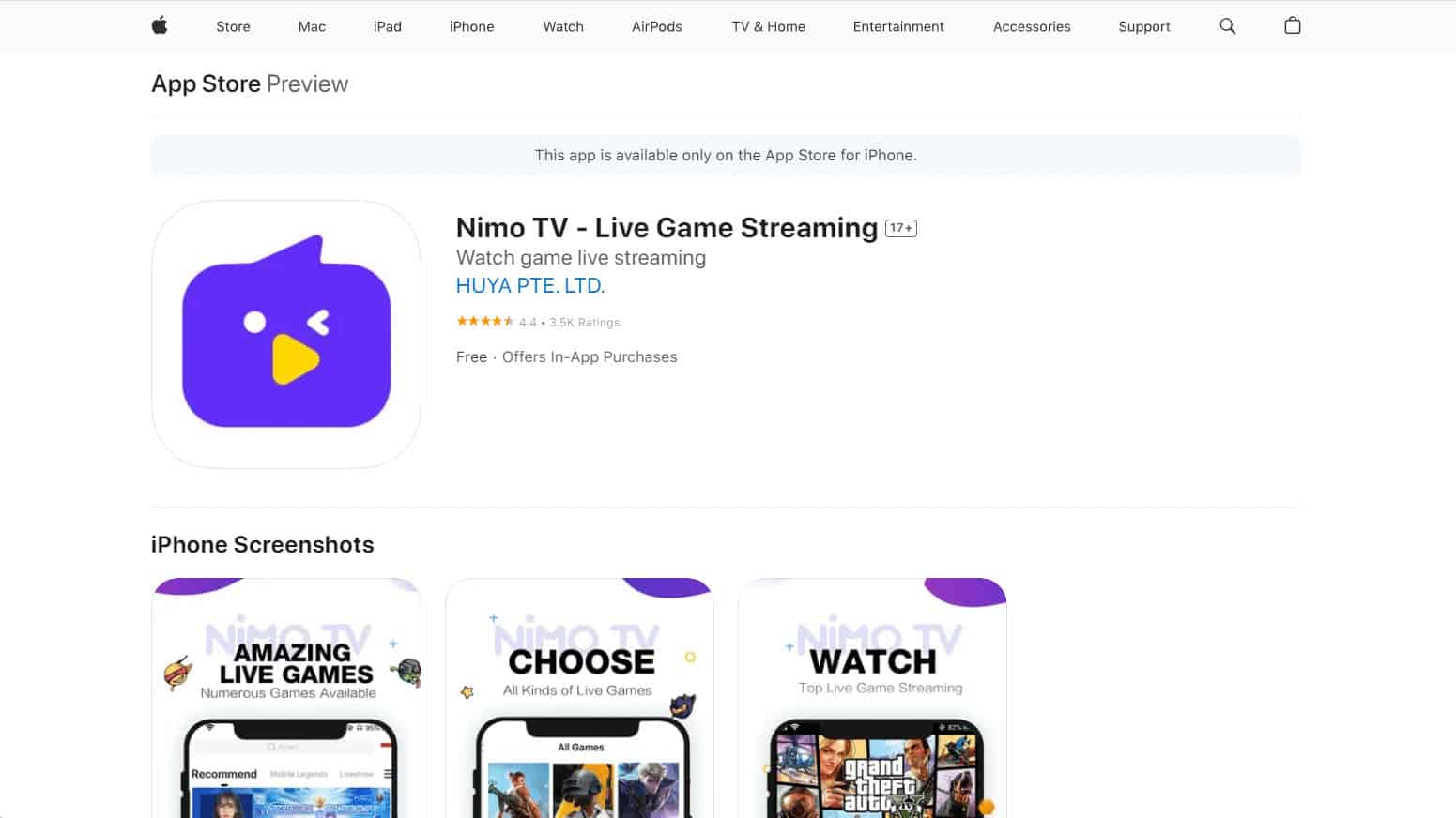 Nimo TV. Top 20 Best Live Streaming App for iPhone