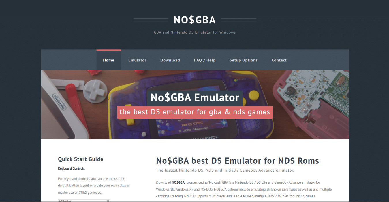 NO$GBA website
