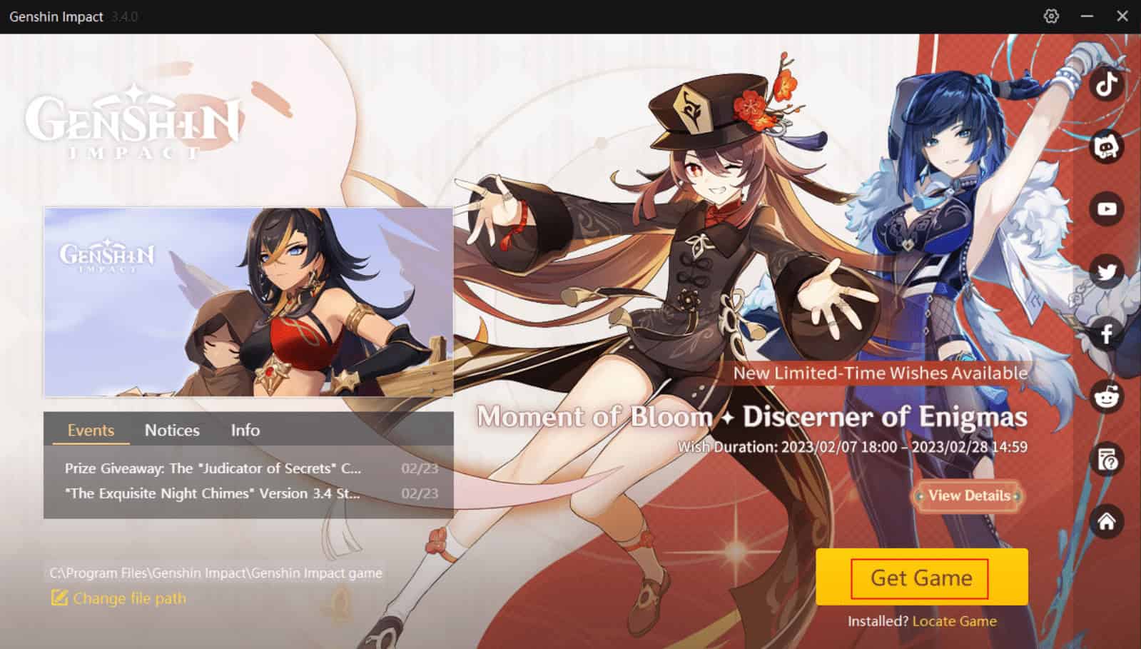 click on Get Game. How to Fix Genshin Impact Stuck on Checking for Updates