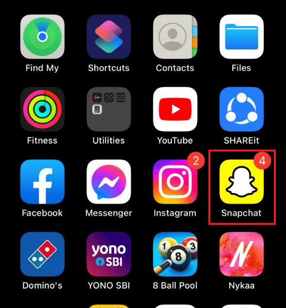 Open Snapchat and point your camera at a Snapcode