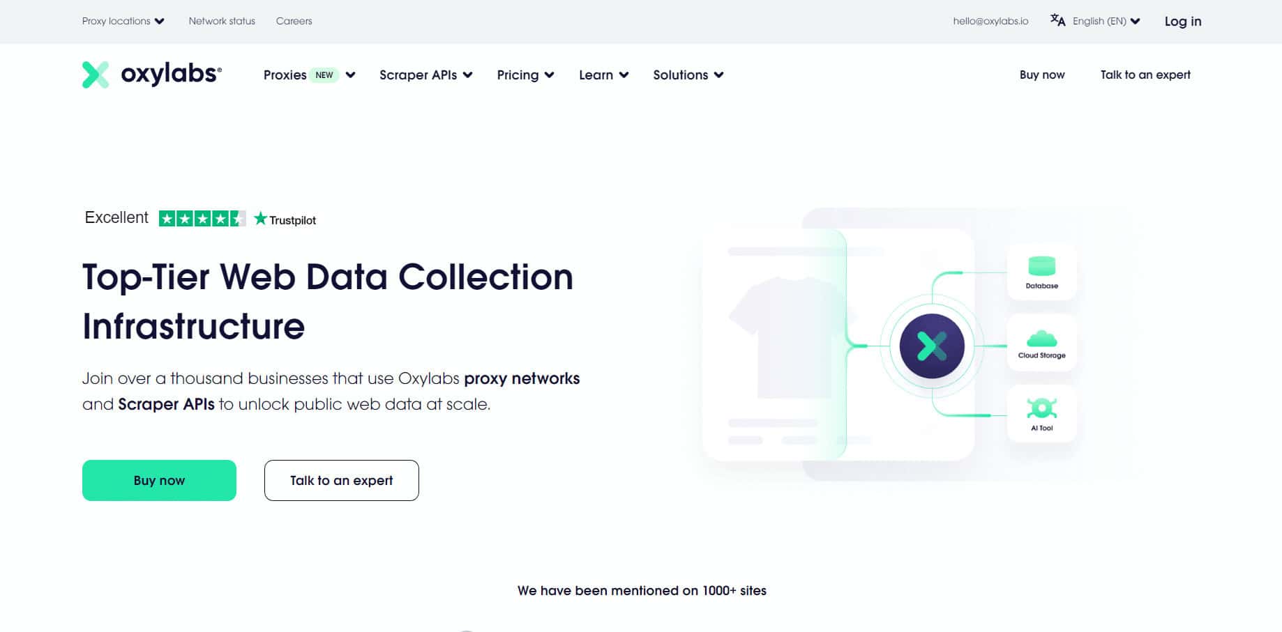 Oxylabs Website. 18 Best Proxy for Telegram
