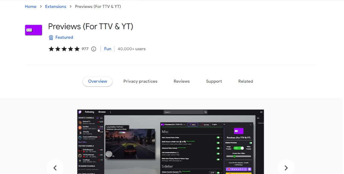 Previews For TTV and YT. 25 Best Chrome Extensions Games