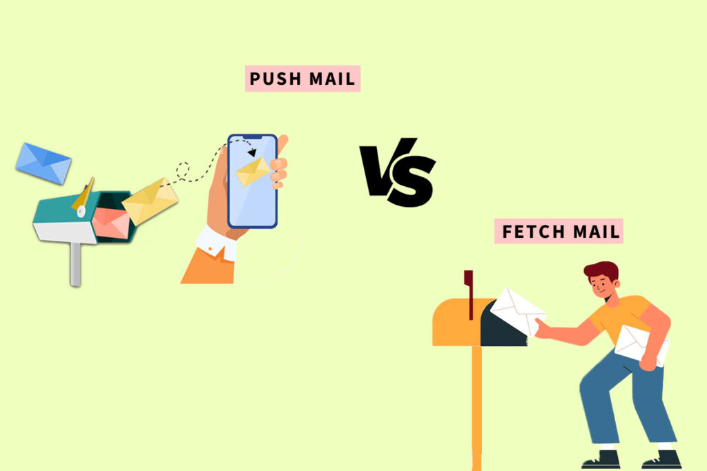push vs fetch mail  revised