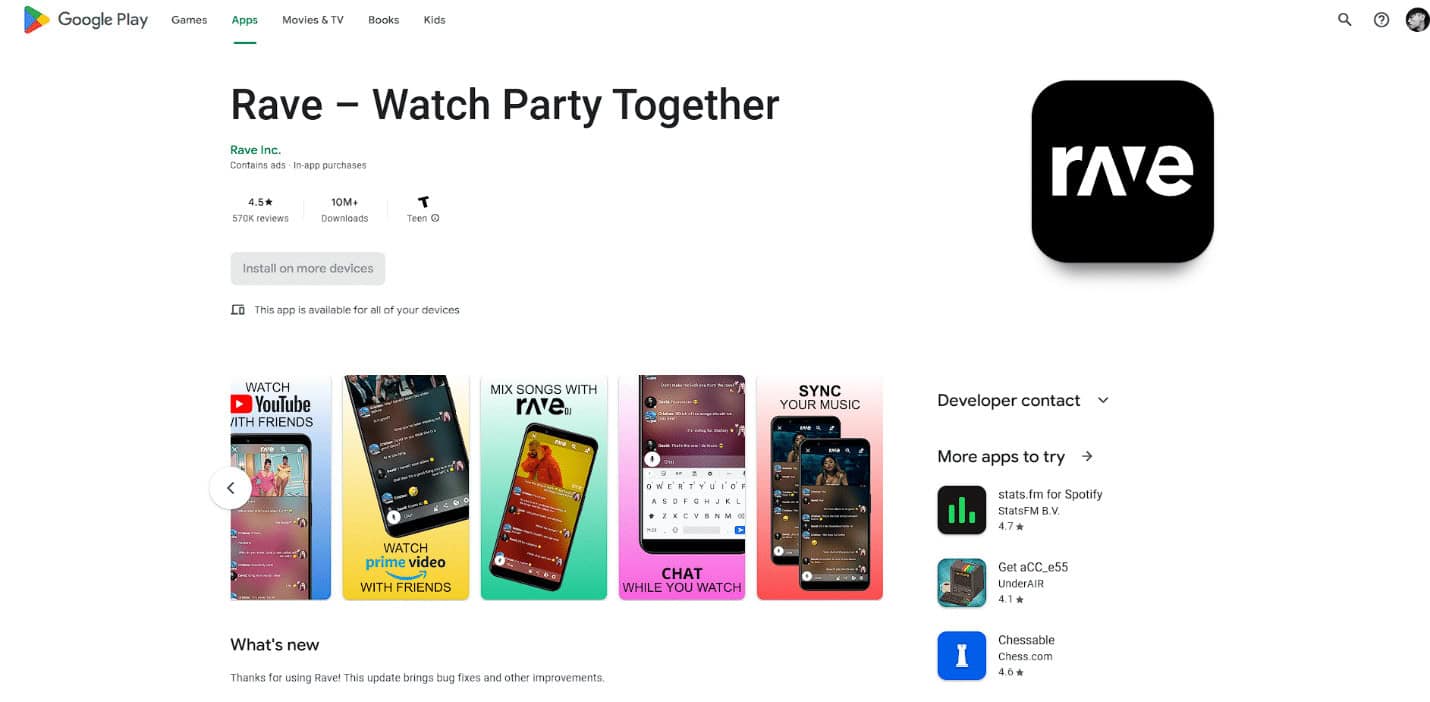 Rave. 23 Best Relationship Apps for Couples