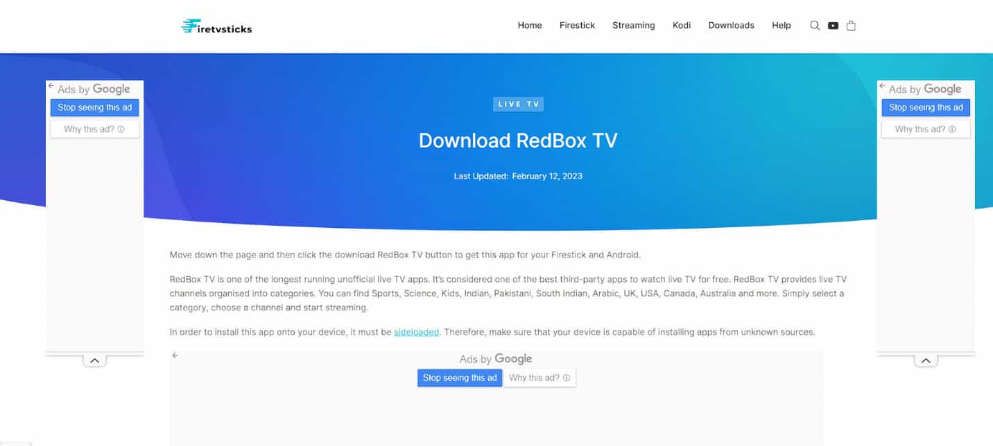 Redbox TV