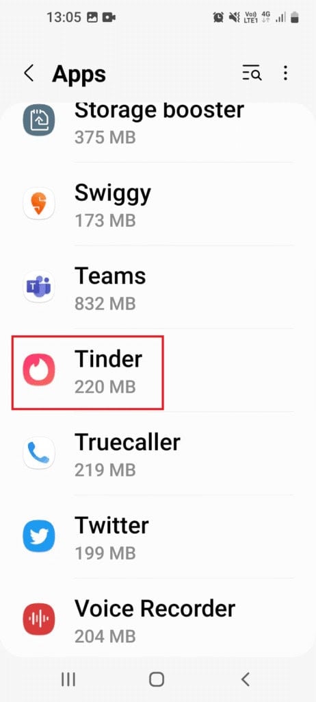 Select Tinder. 9 Ways to Fix Tinder Something Went Wrong 40036 Error
