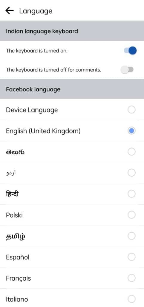 How to Change the Language on Facebook Back to English – TechCult