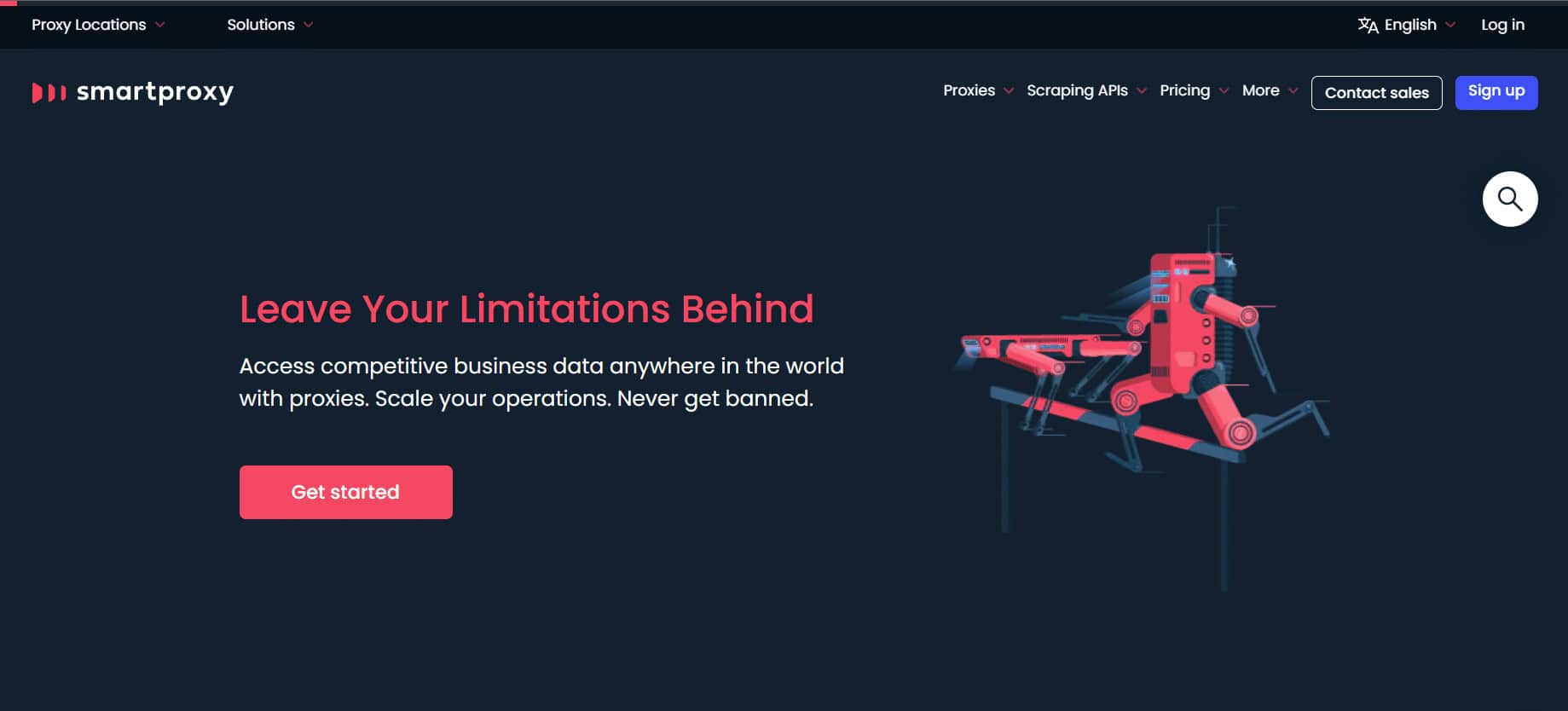 Smart Proxy Website