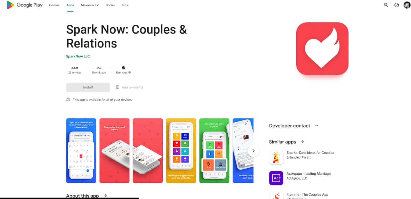  Spark Now: Couples & Relations