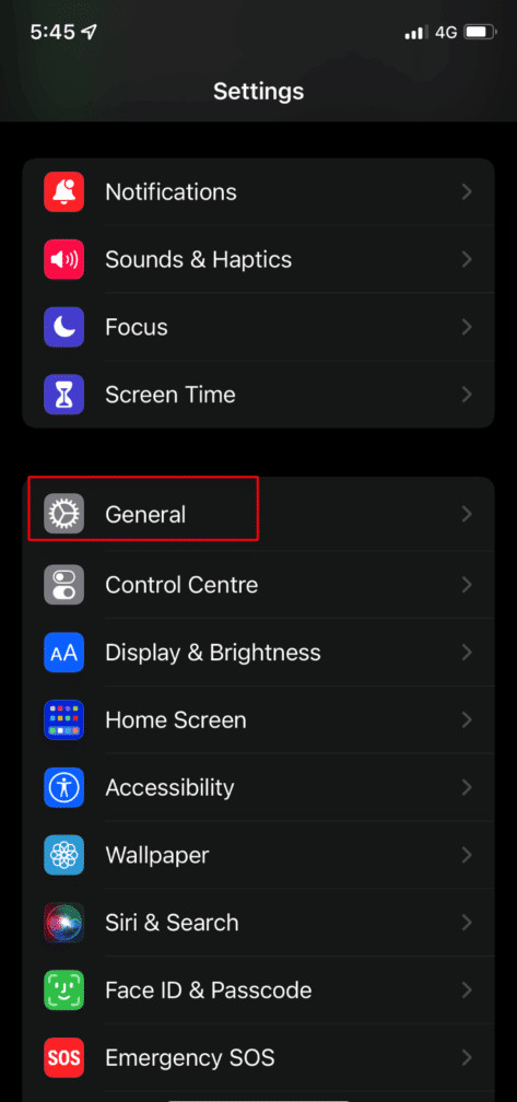 Tap on General. How to detect Spyware on Android phone